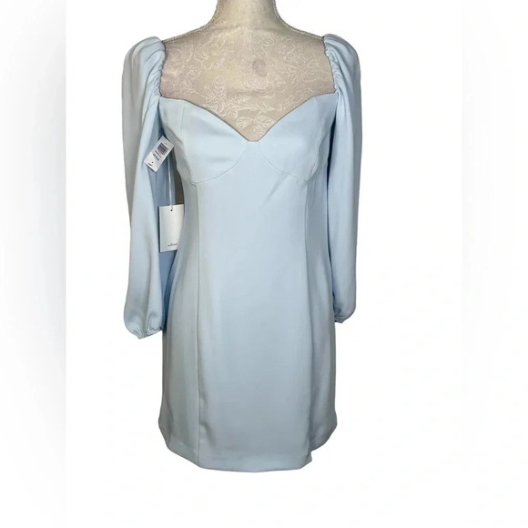 Wilfred Novella Dress in Granite Blue Size 4 - Picture 2 of 10